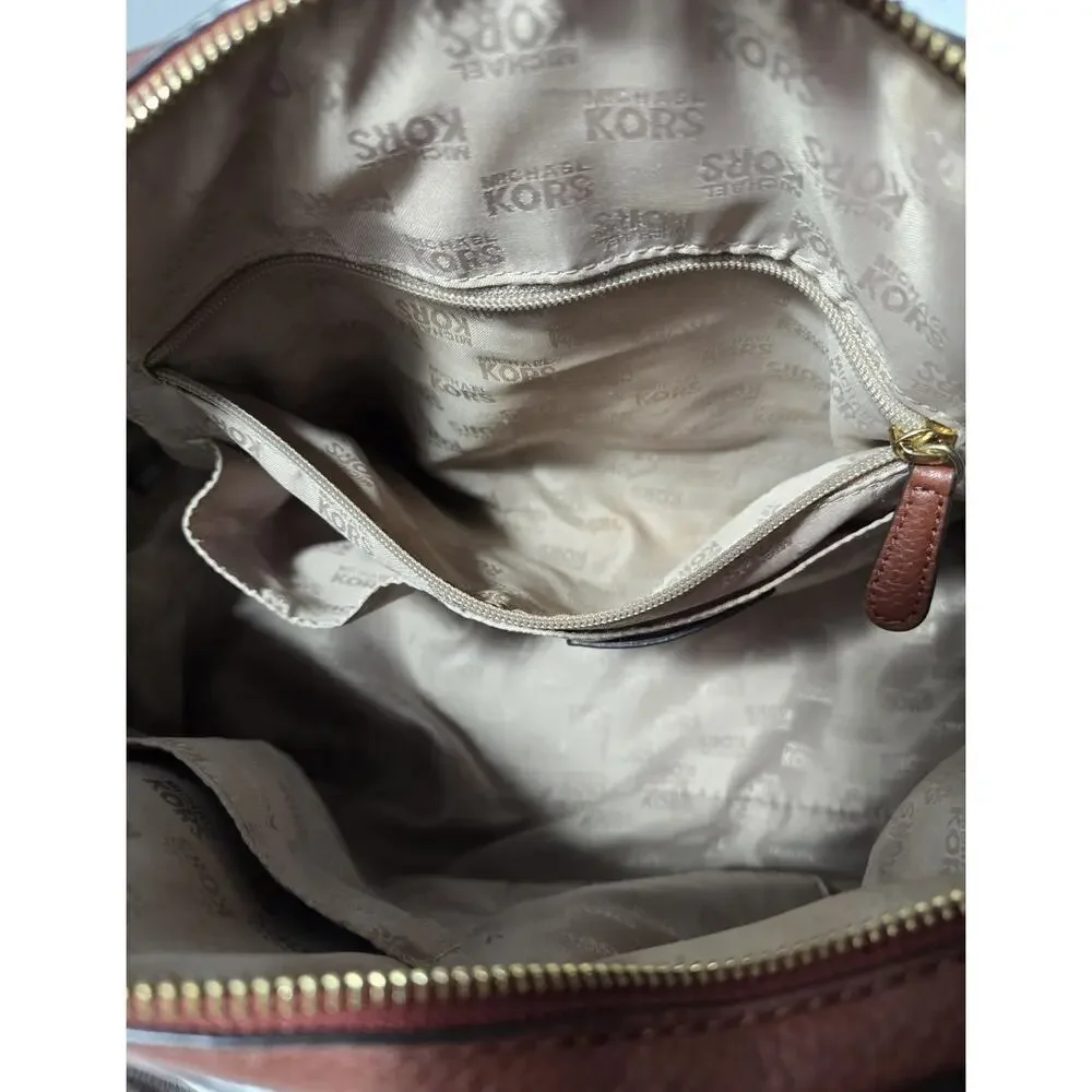 Michael Kors Satchel Doctor Style bag Purse Medium Brown
